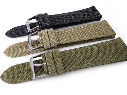 Canvas watch strap band - canvas, 4mm