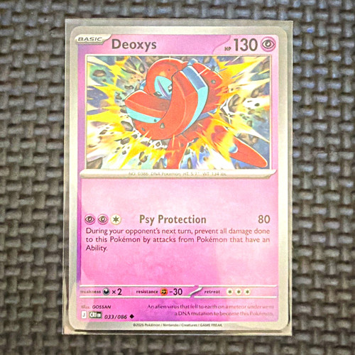 Pokémon tcg deoxys - deoxys, 033/086