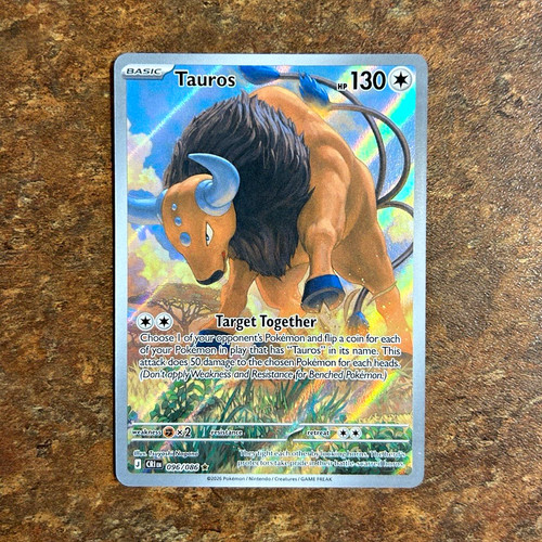 Pokémon tcg tauros 096 086 - tcg,