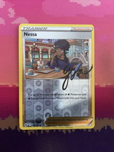 Pokemon card nessa - nessa, crown