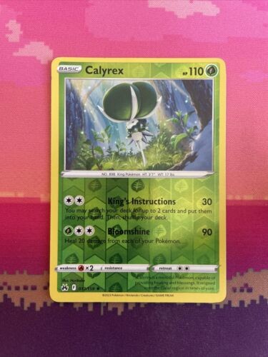 Pokemon card calyrex crown - card,