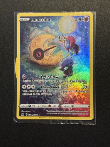 Pokémon tcg lunatone crown - tcg:, (crown