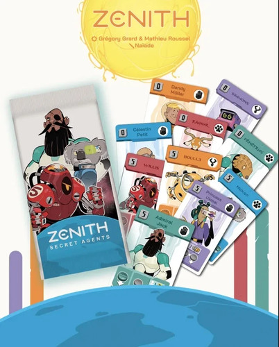 Zenith secret agents board - zenith,
