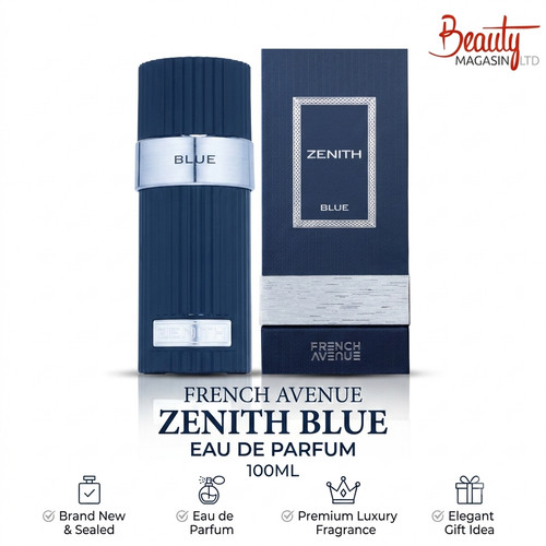 French avenue zenith blue - blue, eau