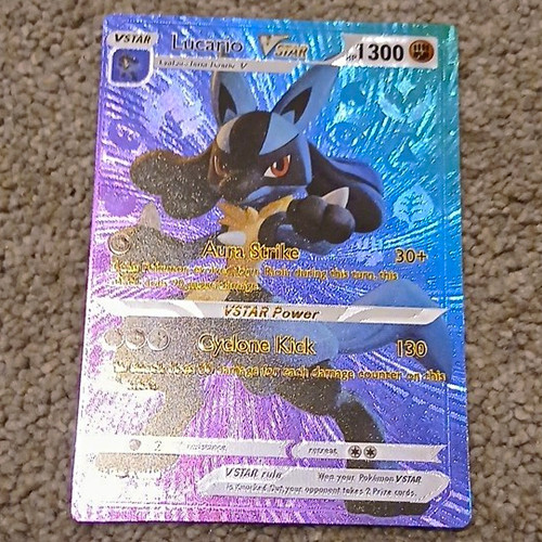 Pokémon tcg lucario vstar - pokémon,