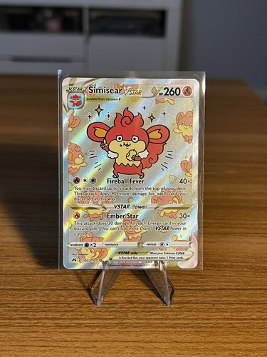 Pokemon tcg simisear vstar - pokemon,