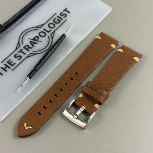 Brown leather vintage style - brown,